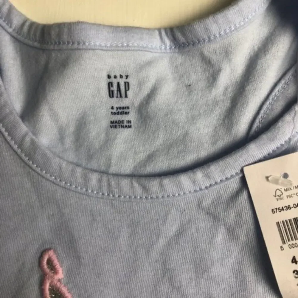 Baby Gap Graphic Unicorn Sleeveless Top
